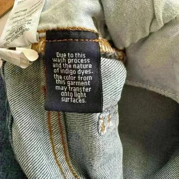 Madewell The High Rise Slim Boy Jean Ripped Frayed Blue Demin Women Size 27 - Picture 5 of 10